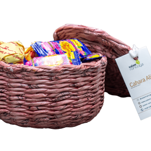 Cahara Alit - Woven Small Roundcase with Lid