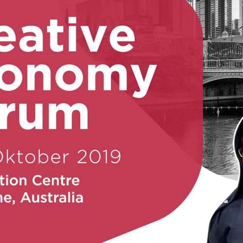 Salam Rancage di gelaran Creative Economy Forum, Melbourne